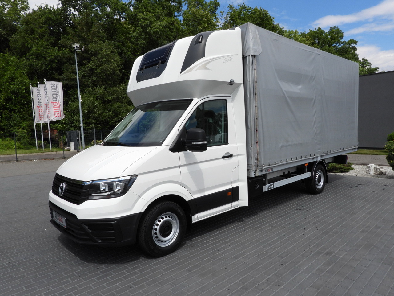 Autoutilitară cu prelată VOLKSWAGEN CRAFTER TARPAULIN 10 PALLETS WEBASTO CRUISE CONTROL AIR CONDITIONING 180HP: Foto 6 Autoutilitară cu prelată VOLKSWAGEN CRAFTER TARPAULIN 10 PALLETS WEBASTO CRUISE CONTROL AIR CONDITIONING 180HP: Foto 6