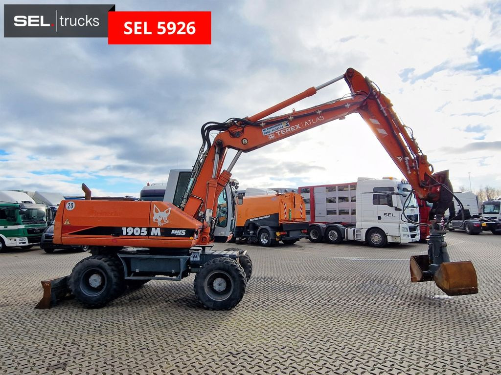 Atlas Terex 1905M Mobilbagger Atlas Terex 1905M Mobilbagger - Excavator pe roţi: Foto 4 Atlas Terex 1905M Mobilbagger Atlas Terex 1905M Mobilbagger - Excavator pe roţi: Foto 4