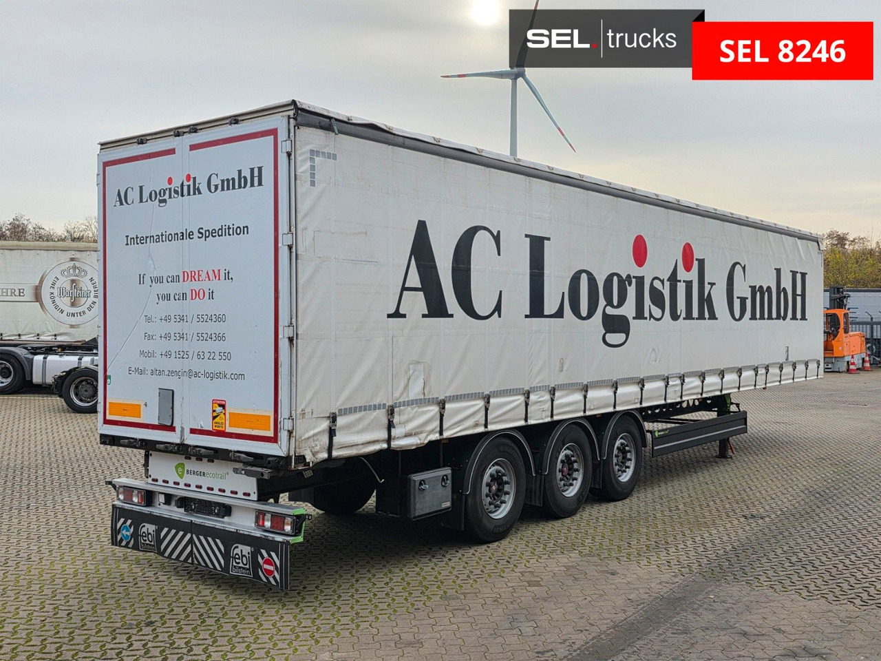 Berger SAPL 24 / Coilmulde / 5.450 kg - Semiremorcă prelată: Foto 5 Berger SAPL 24 / Coilmulde / 5.450 kg - Semiremorcă prelată: Foto 5