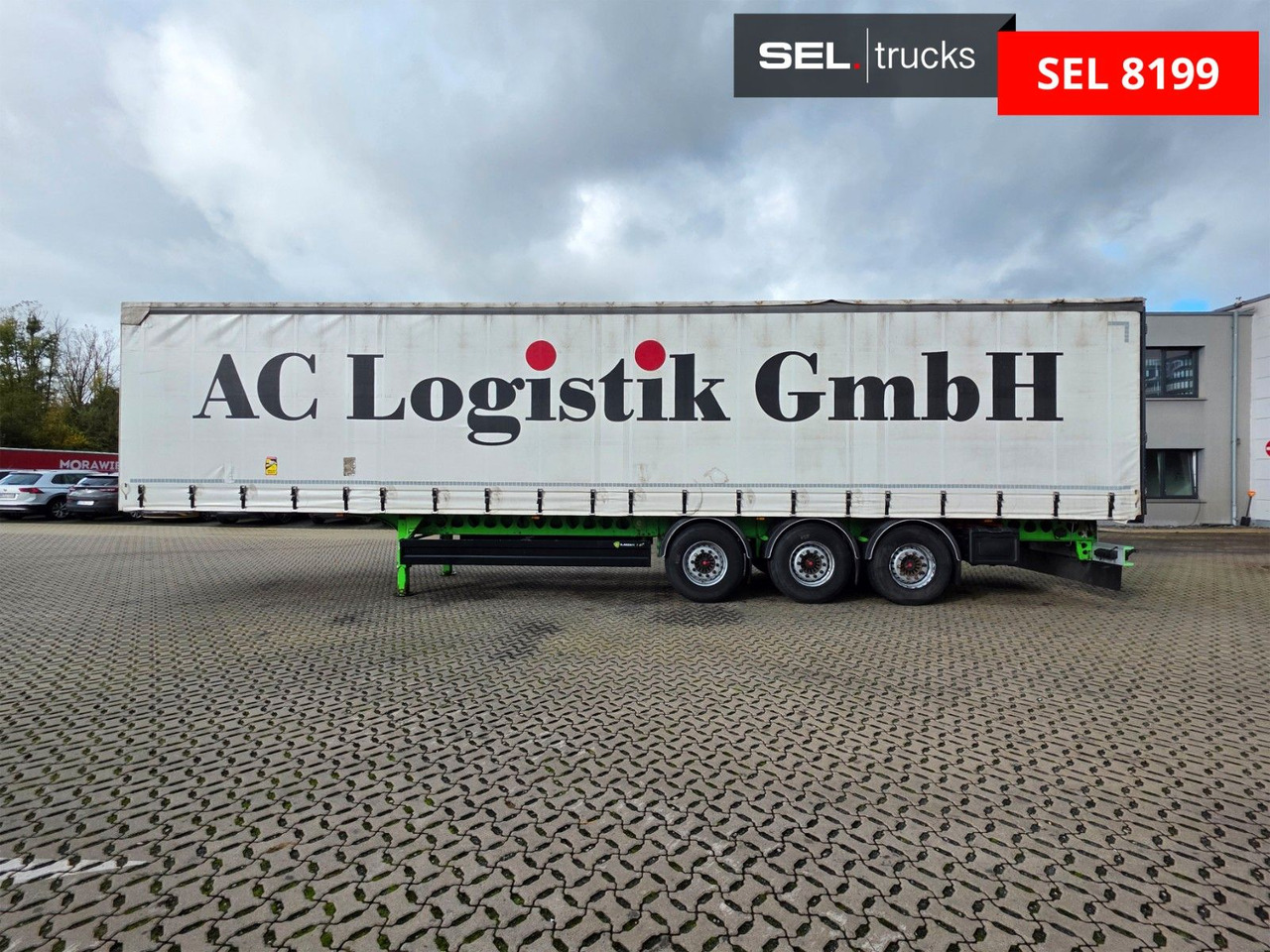 Semiremorcă prelată Berger SAPL24 / Coilmulde / 5.560 kg LEERGEWICHT: Foto 8