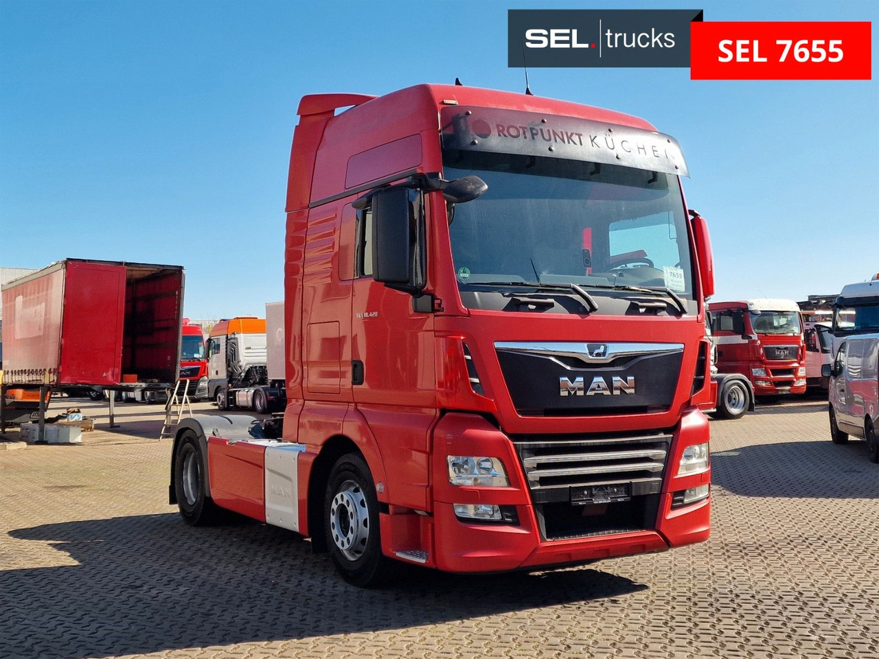 MAN TGX 18.420 4X2 BLS / Retarder /Xenon /Standklima - Cap tractor: Foto 3 MAN TGX 18.420 4X2 BLS / Retarder /Xenon /Standklima - Cap tractor: Foto 3