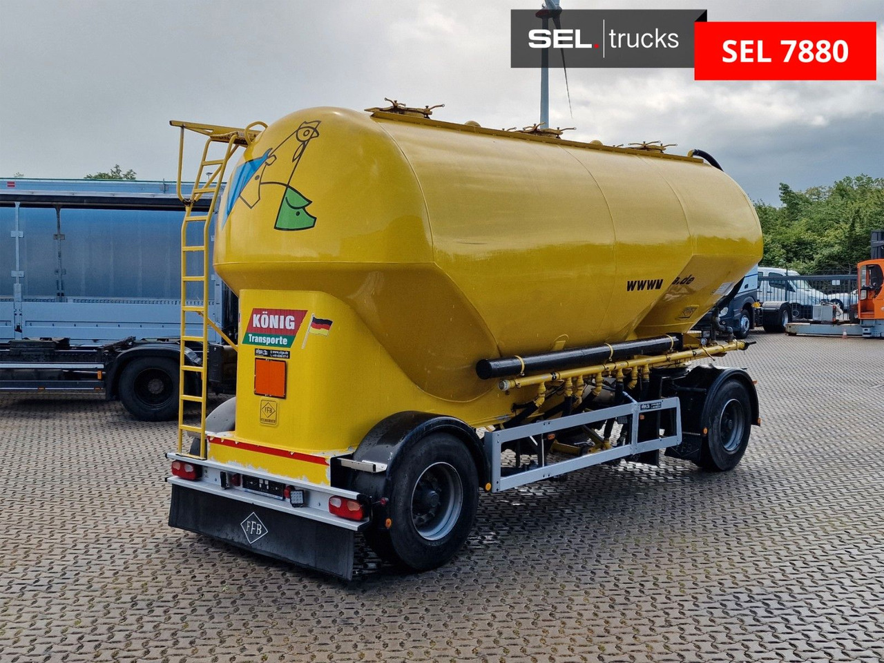 Feldbinder H.EUT 30.2 / 30.000 l - Remorcă cisternă: Foto 5 Feldbinder H.EUT 30.2 / 30.000 l - Remorcă cisternă: Foto 5