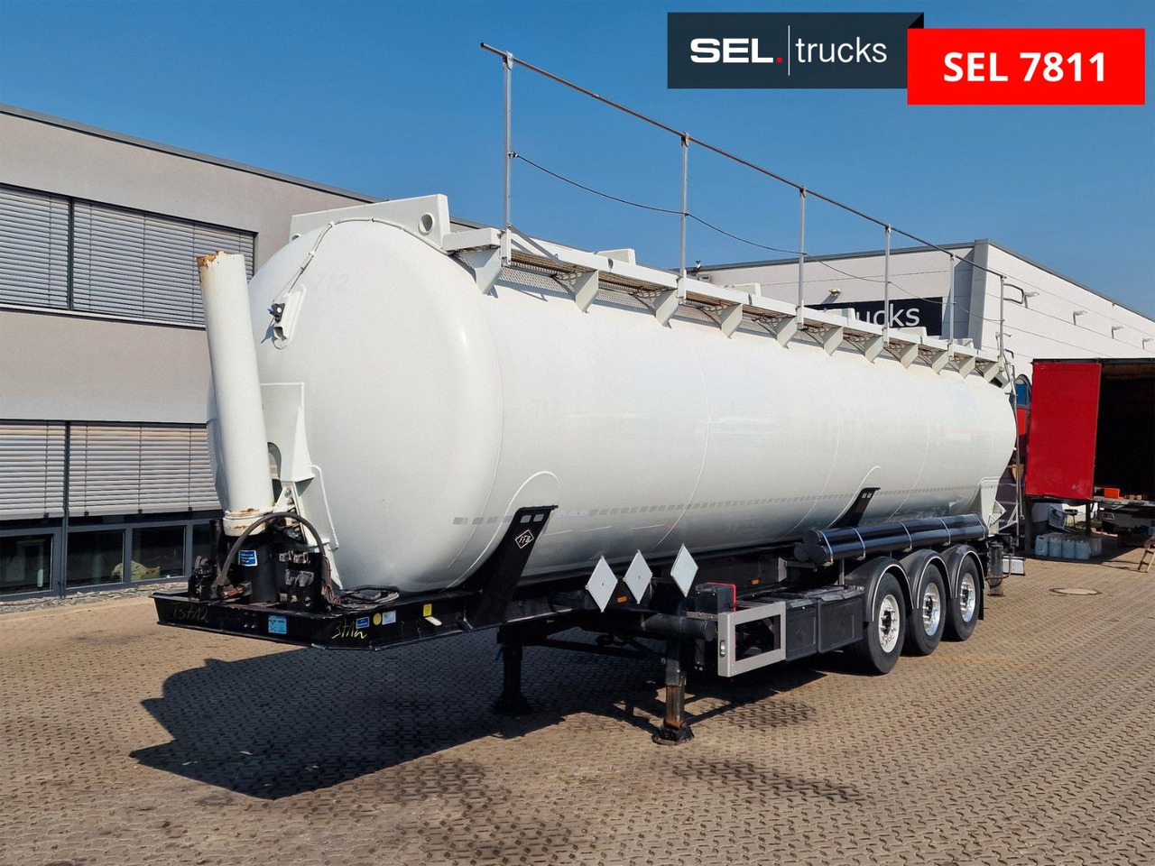 Feldbinder KIP 60/7300/A/2 / 60.000 l / Kippsilo - Semiremorcă siloz: Foto 1 Feldbinder KIP 60/7300/A/2 / 60.000 l / Kippsilo - Semiremorcă siloz: Foto 1