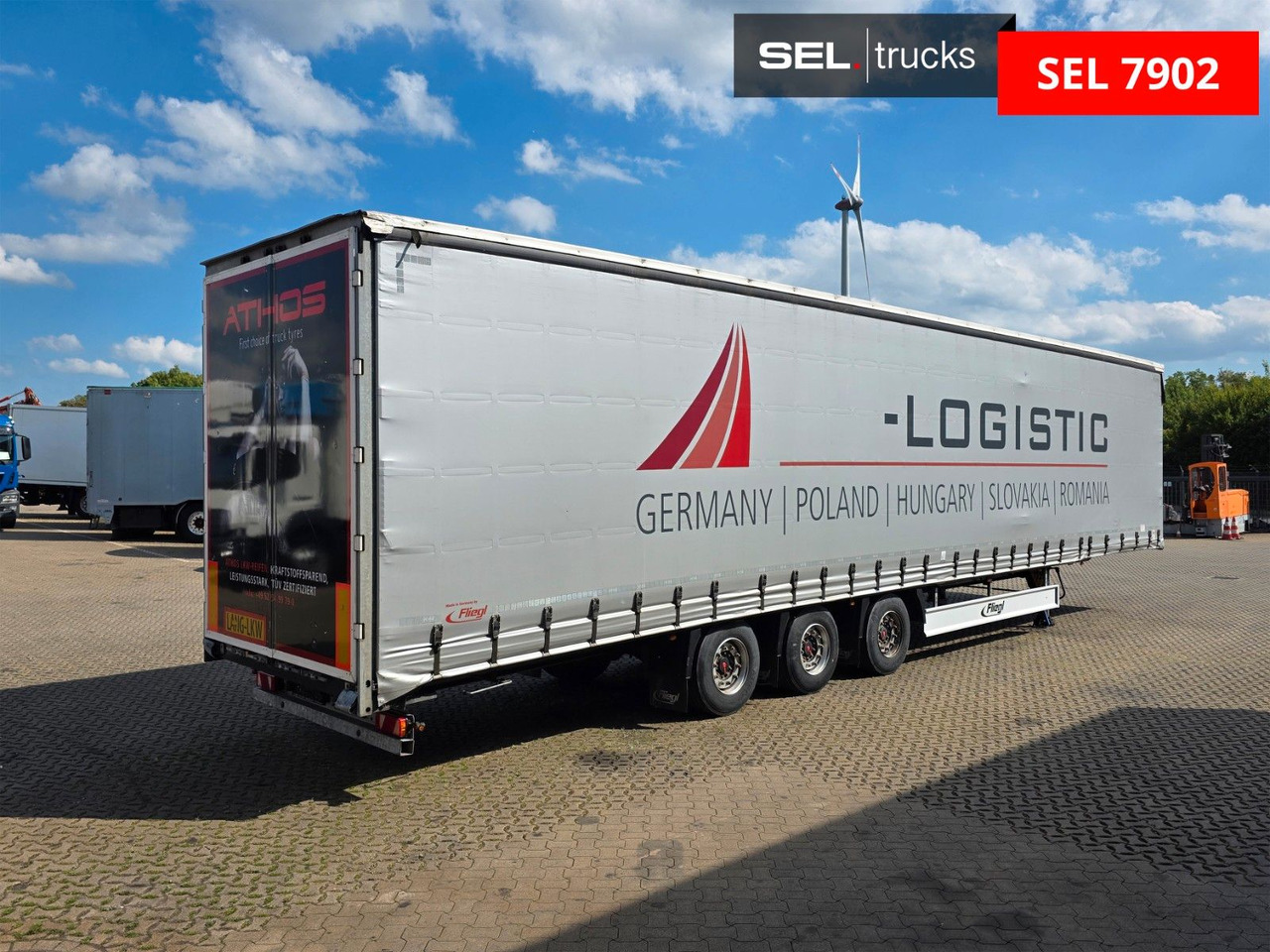 Fliegl SDS 390 X-tra Long / Mega / Long Trailer - Semiremorcă prelată: Foto 5 Fliegl SDS 390 X-tra Long / Mega / Long Trailer - Semiremorcă prelată: Foto 5