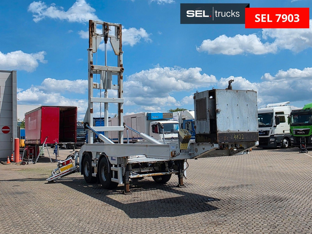 Hüffermann HSF 35.06L / Silosteller / Liftachse - Semiremorcă basculantă: Foto 3 Hüffermann HSF 35.06L / Silosteller / Liftachse - Semiremorcă basculantă: Foto 3