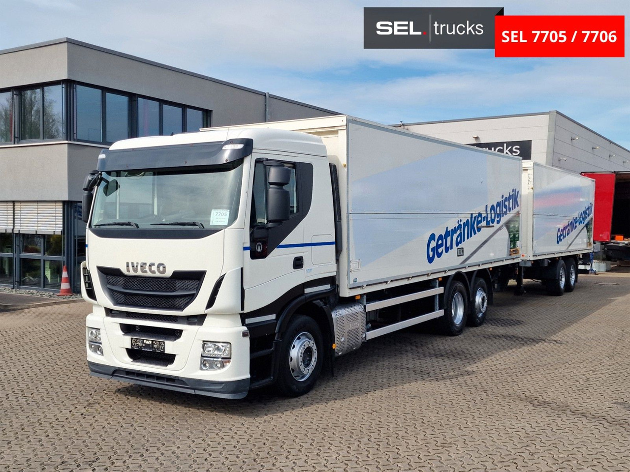 Iveco Stralis 420 / Intarder / Ldbw / Lenkachse - Camion pentru transportul băuturilor: Foto 1 Iveco Stralis 420 / Intarder / Ldbw / Lenkachse - Camion pentru transportul băuturilor: Foto 1