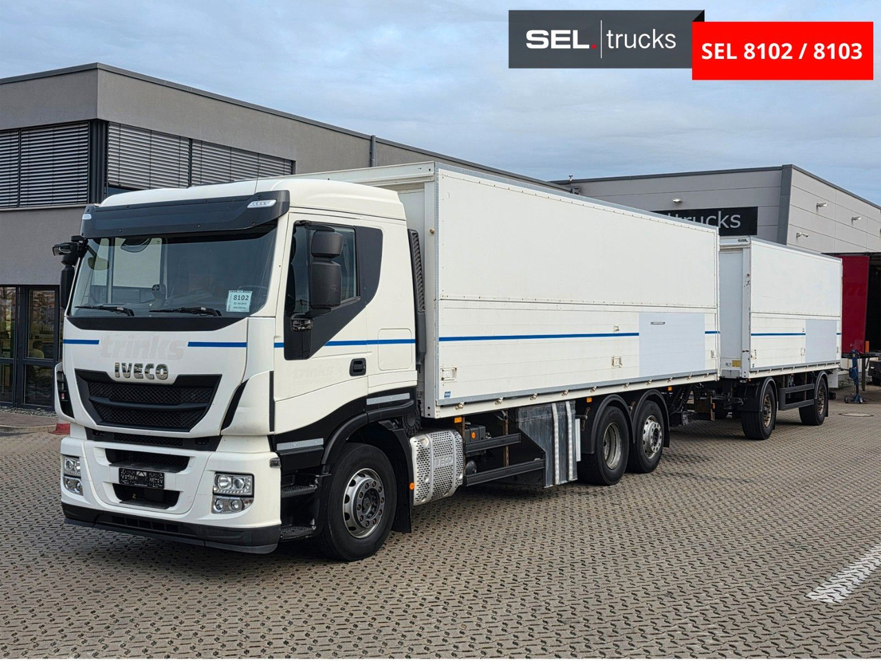 Iveco Stralis 460 / Ldbw / Lenkachse / Liftachse - Camion pentru transportul băuturilor: Foto 1 Iveco Stralis 460 / Ldbw / Lenkachse / Liftachse - Camion pentru transportul băuturilor: Foto 1