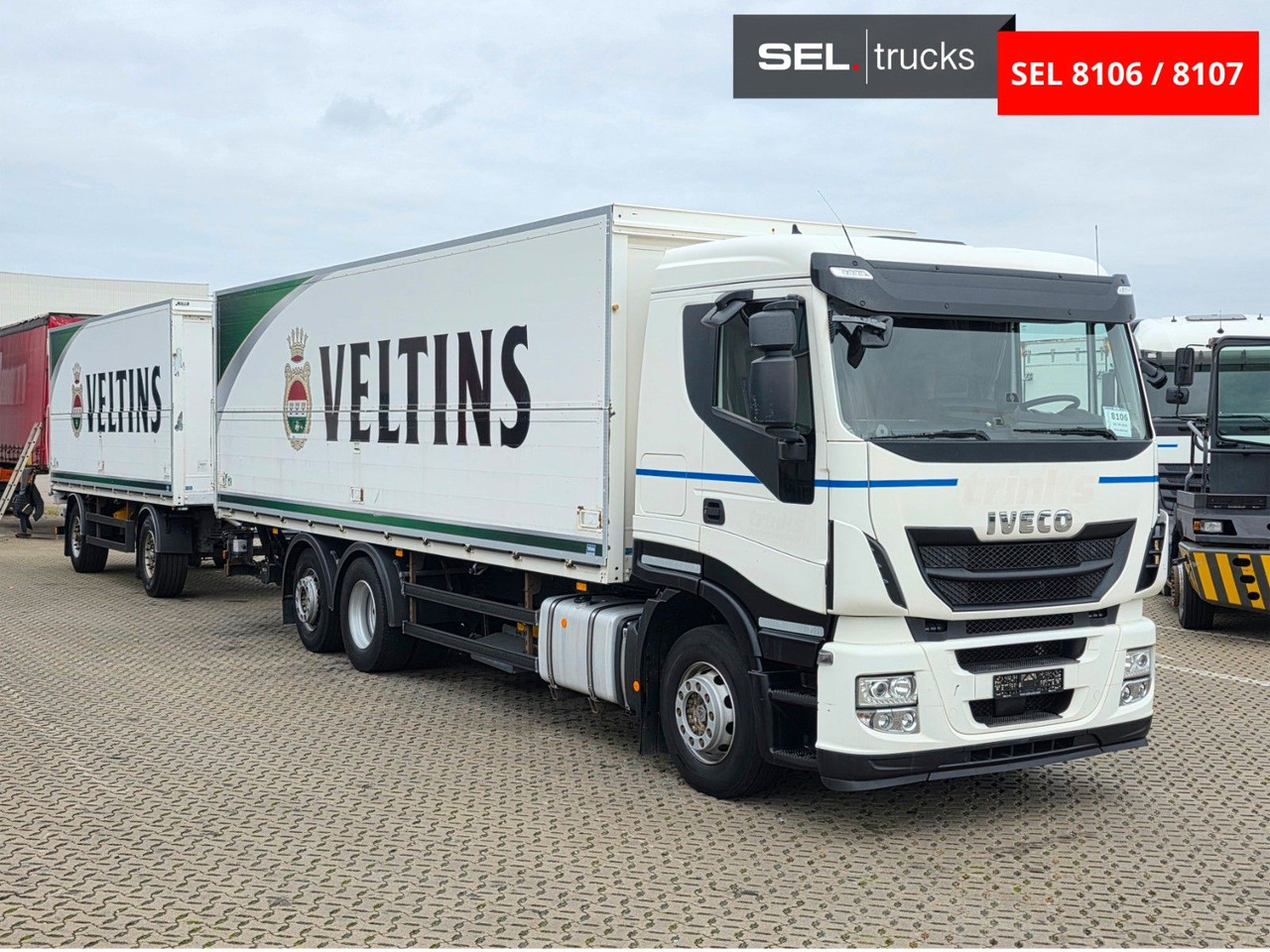 Iveco Stralis 460 / Ldbw / Lenkachse / Liftachse - Camion pentru transportul băuturilor: Foto 3 Iveco Stralis 460 / Ldbw / Lenkachse / Liftachse - Camion pentru transportul băuturilor: Foto 3