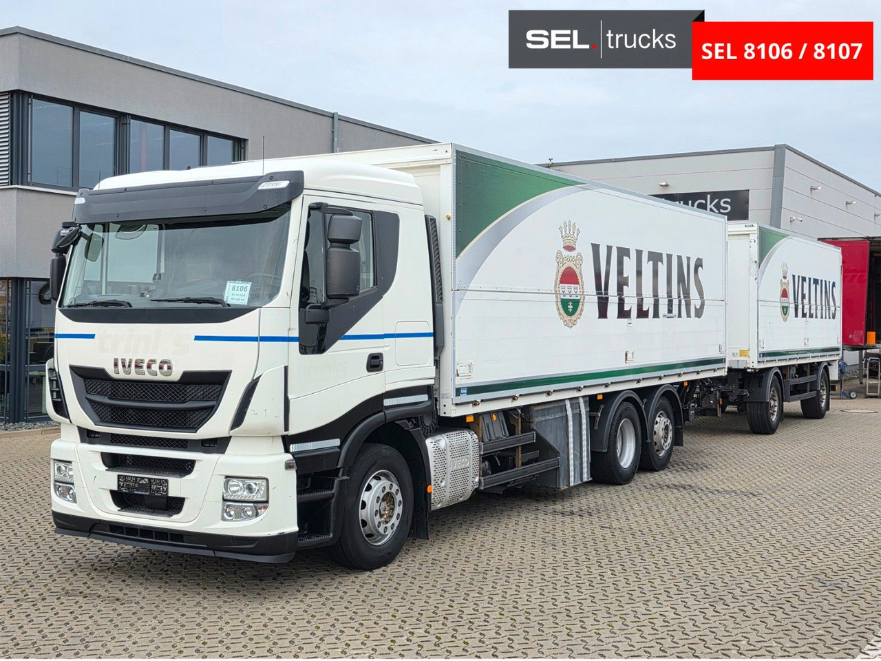 Iveco Stralis 460 / Ldbw / Lenkachse / Liftachse - Camion pentru transportul băuturilor: Foto 1 Iveco Stralis 460 / Ldbw / Lenkachse / Liftachse - Camion pentru transportul băuturilor: Foto 1
