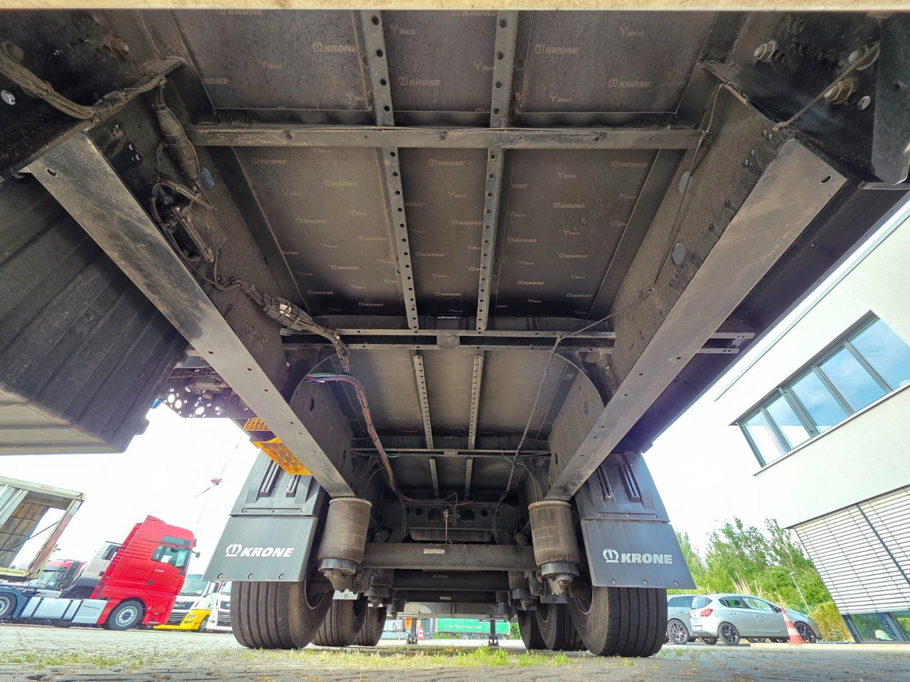 Semiremorcă platformă Krone SD / Palettenkasten: Foto 21