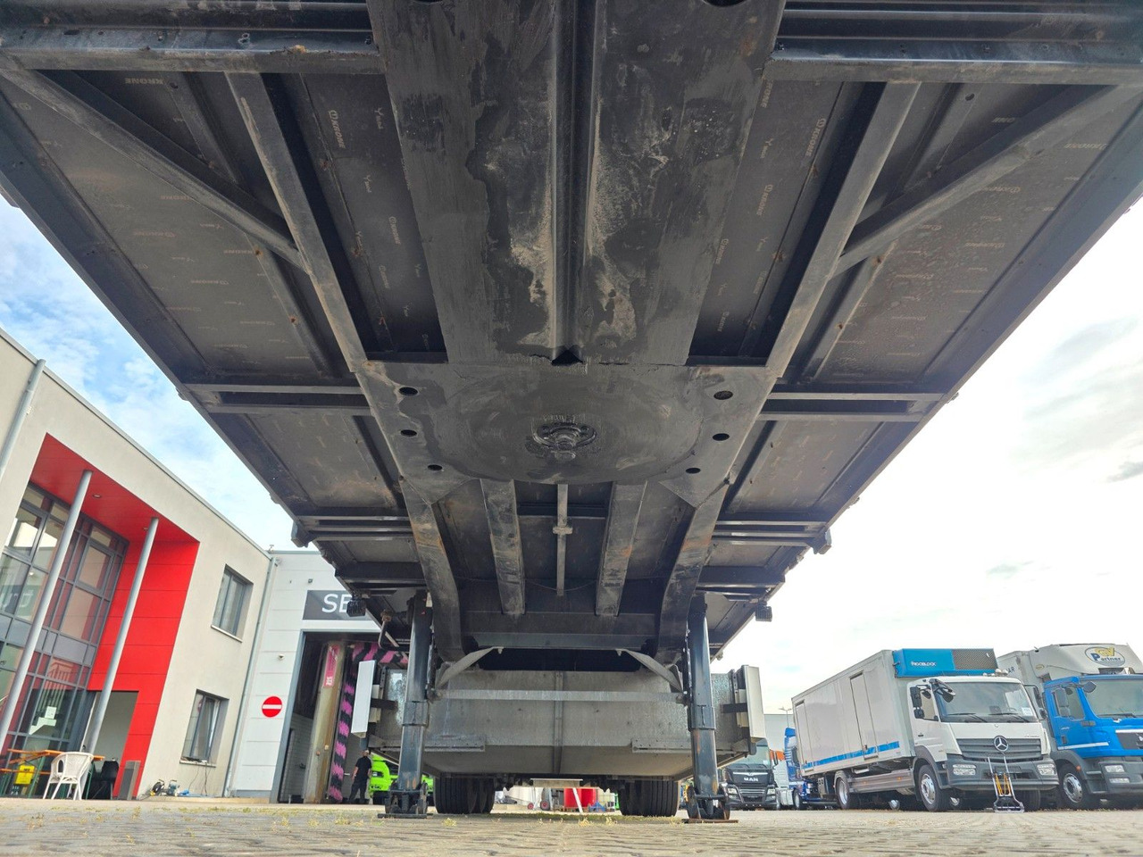 Semiremorcă platformă Krone SD / Palettenkasten: Foto 19