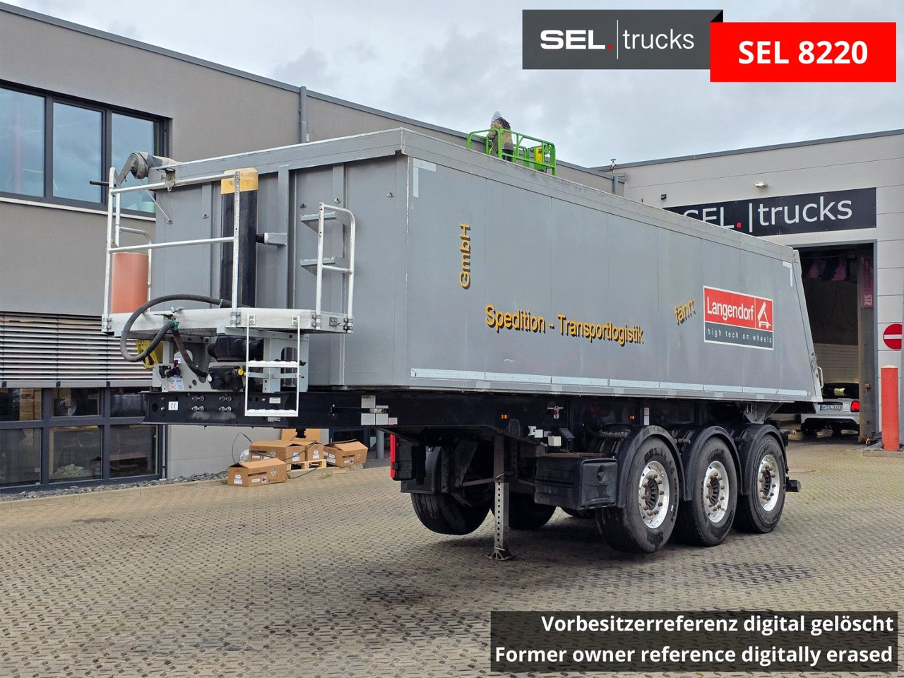 Langendorf SKA 24/30 / Liftachse - Semiremorcă basculantă: Foto 1 Langendorf SKA 24/30 / Liftachse - Semiremorcă basculantă: Foto 1