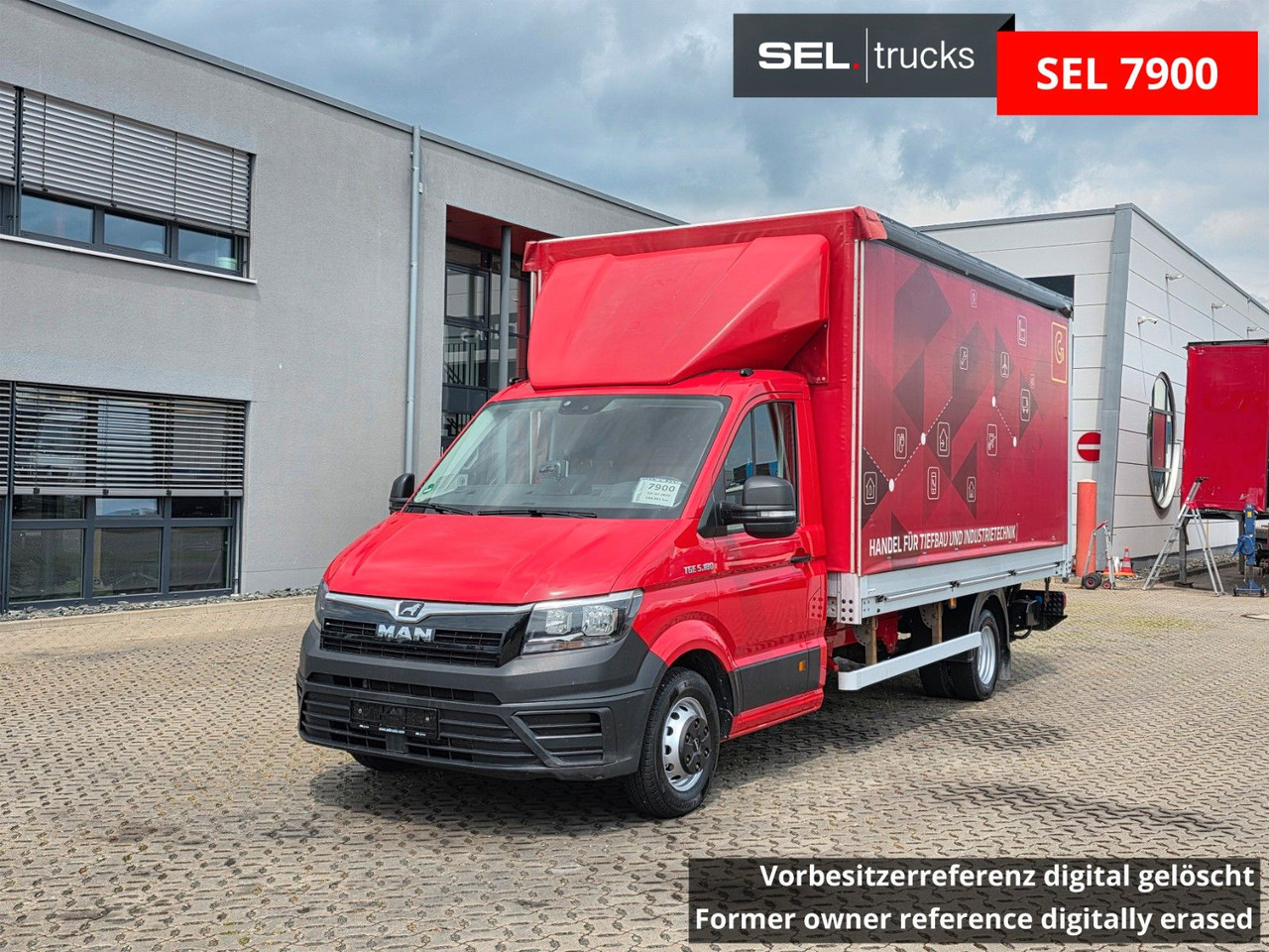 MAN TGE 5.180 / Ladebordwand / Aluklappen / 6D - Autoutilitară cu prelată: Foto 1 MAN TGE 5.180 / Ladebordwand / Aluklappen / 6D - Autoutilitară cu prelată: Foto 1