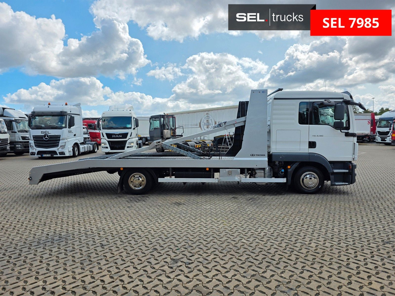 MAN TGL 8.180 4X2 BL - Maşină de tractare: Foto 4 MAN TGL 8.180 4X2 BL - Maşină de tractare: Foto 4