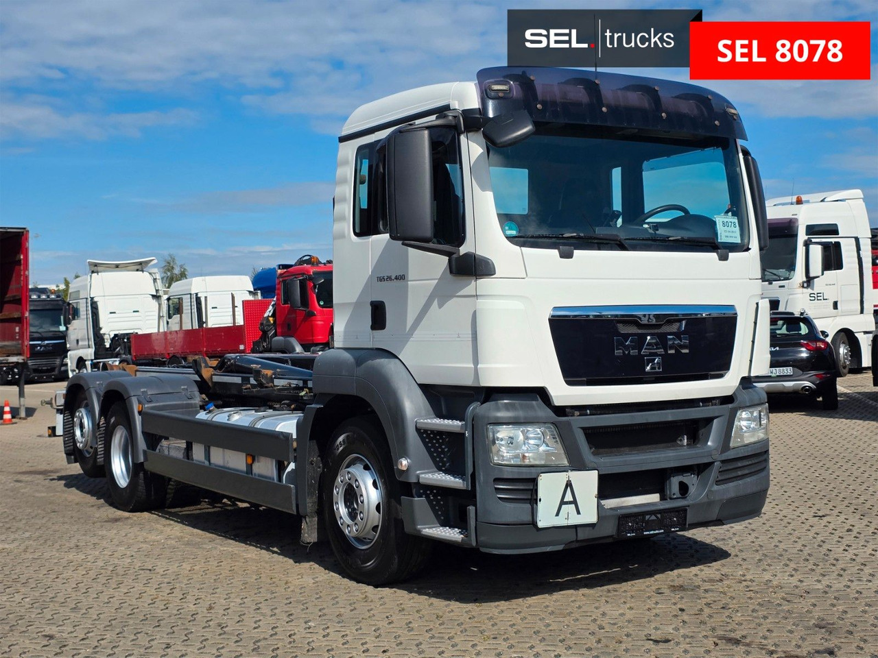 MAN TGS 26.400 6x2-2 BL / F.X. Meiller / ADR AT - Camion cu cârlig: Foto 3 MAN TGS 26.400 6x2-2 BL / F.X. Meiller / ADR AT - Camion cu cârlig: Foto 3