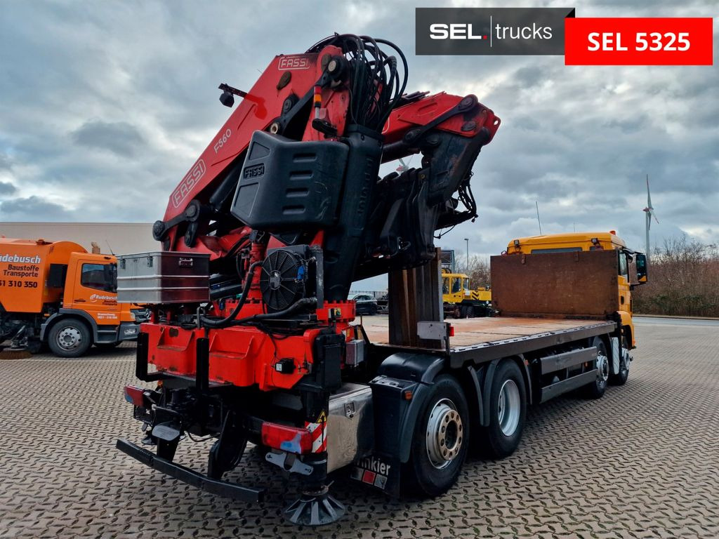 MAN TGS 35.480 8X4H-6 BL / Intarder / FASSI F560 MAN TGS 35.480 8X4H-6 BL / Intarder / FASSI F560 - Camion cu macara: Foto 5 MAN TGS 35.480 8X4H-6 BL / Intarder / FASSI F560 MAN TGS 35.480 8X4H-6 BL / Intarder / FASSI F560 - Camion cu macara: Foto 5