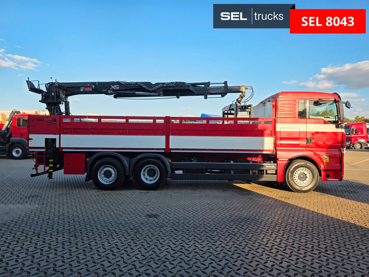 MAN TGX 26.360 6x2-2 BL / Intarder / HIAB 166K PRO - Camion cu macara: Foto 4 MAN TGX 26.360 6x2-2 BL / Intarder / HIAB 166K PRO - Camion cu macara: Foto 4