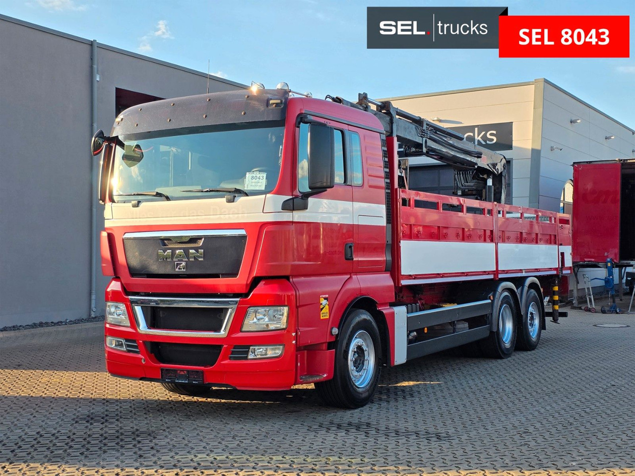 MAN TGX 26.360 6x2-2 BL / Intarder / HIAB 166K PRO - Camion cu macara: Foto 1 MAN TGX 26.360 6x2-2 BL / Intarder / HIAB 166K PRO - Camion cu macara: Foto 1