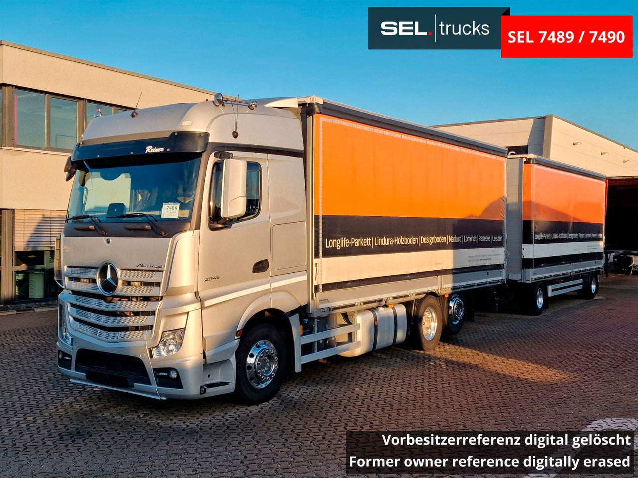 Mercedes-Benz Actros 2545 / Retarder / Alukappen / Standklima - Camion cu prelată: Foto 1 Mercedes-Benz Actros 2545 / Retarder / Alukappen / Standklima - Camion cu prelată: Foto 1