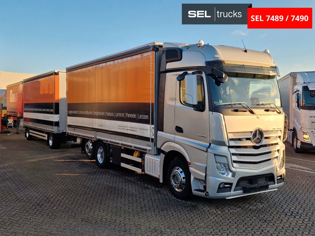 Mercedes-Benz Actros 2545 / Retarder / Alukappen / Standklima - Camion cu prelată: Foto 3 Mercedes-Benz Actros 2545 / Retarder / Alukappen / Standklima - Camion cu prelată: Foto 3