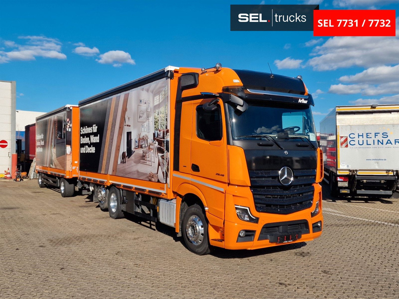 Mercedes-Benz Actros 2548 / Retarder / Aluklappen / 6E - Camion cu prelată: Foto 3 Mercedes-Benz Actros 2548 / Retarder / Aluklappen / 6E - Camion cu prelată: Foto 3