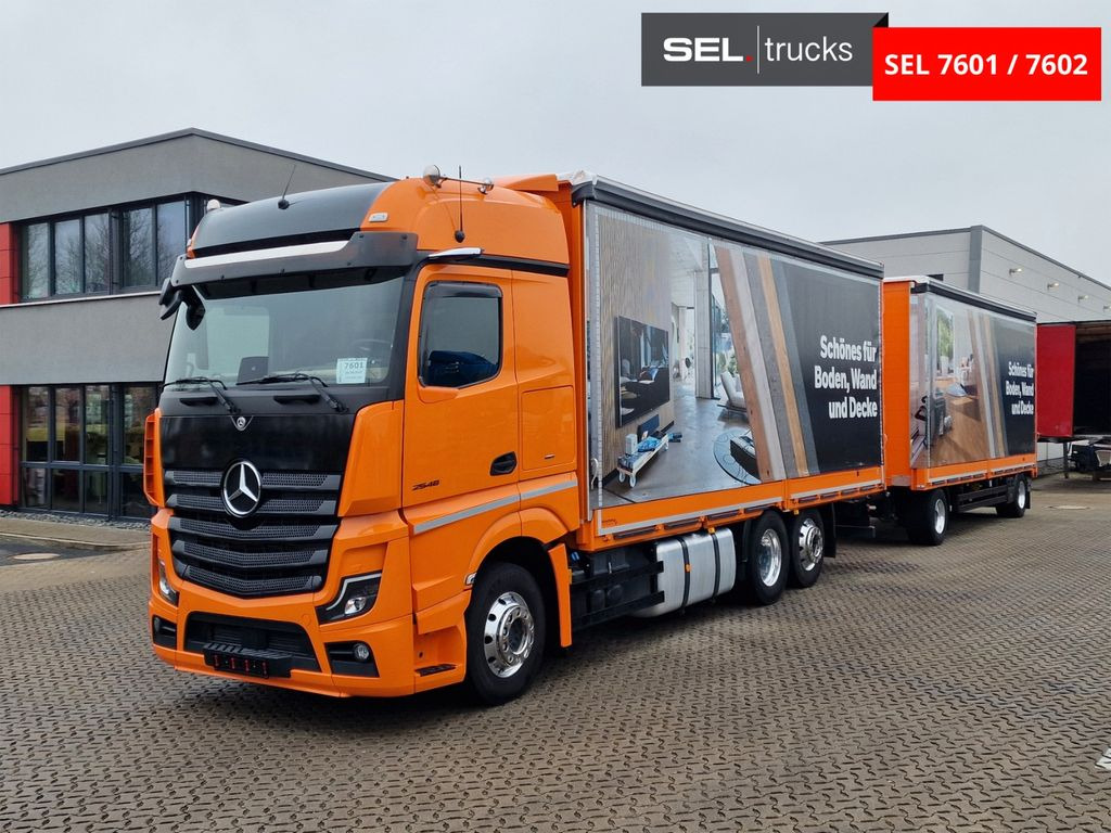 Mercedes-Benz Actros 2548 / Retarder / Aluklappen / Euro 6E - Camion cu prelată: Foto 1 Mercedes-Benz Actros 2548 / Retarder / Aluklappen / Euro 6E - Camion cu prelată: Foto 1