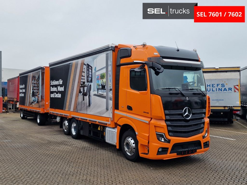 Mercedes-Benz Actros 2548 / Retarder / Aluklappen / Euro 6E - Camion cu prelată: Foto 3 Mercedes-Benz Actros 2548 / Retarder / Aluklappen / Euro 6E - Camion cu prelată: Foto 3