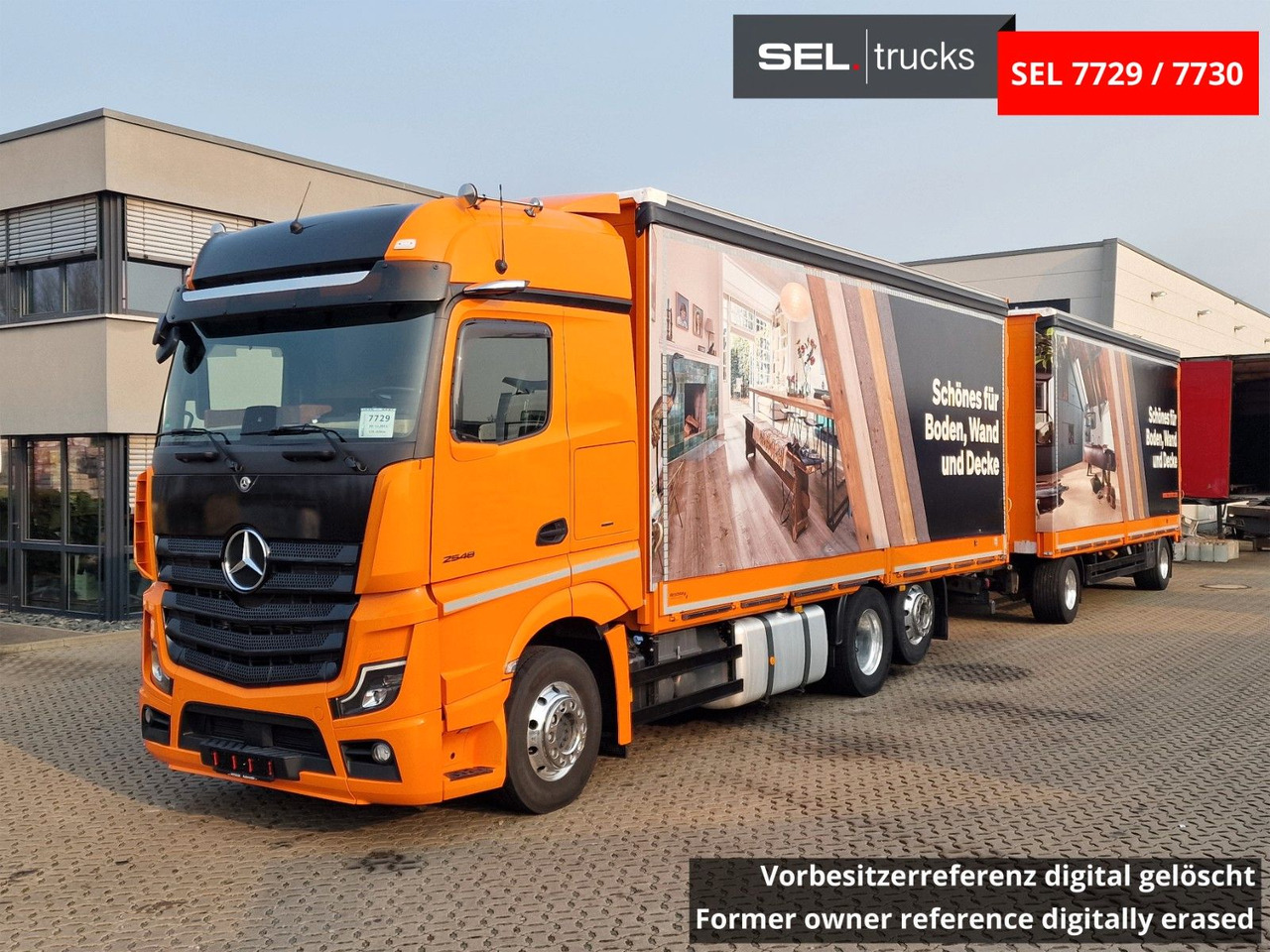 Mercedes-Benz Actros 2548 / Retarder / Euro 6E / Aluklappen - Camion cu prelată: Foto 1 Mercedes-Benz Actros 2548 / Retarder / Euro 6E / Aluklappen - Camion cu prelată: Foto 1