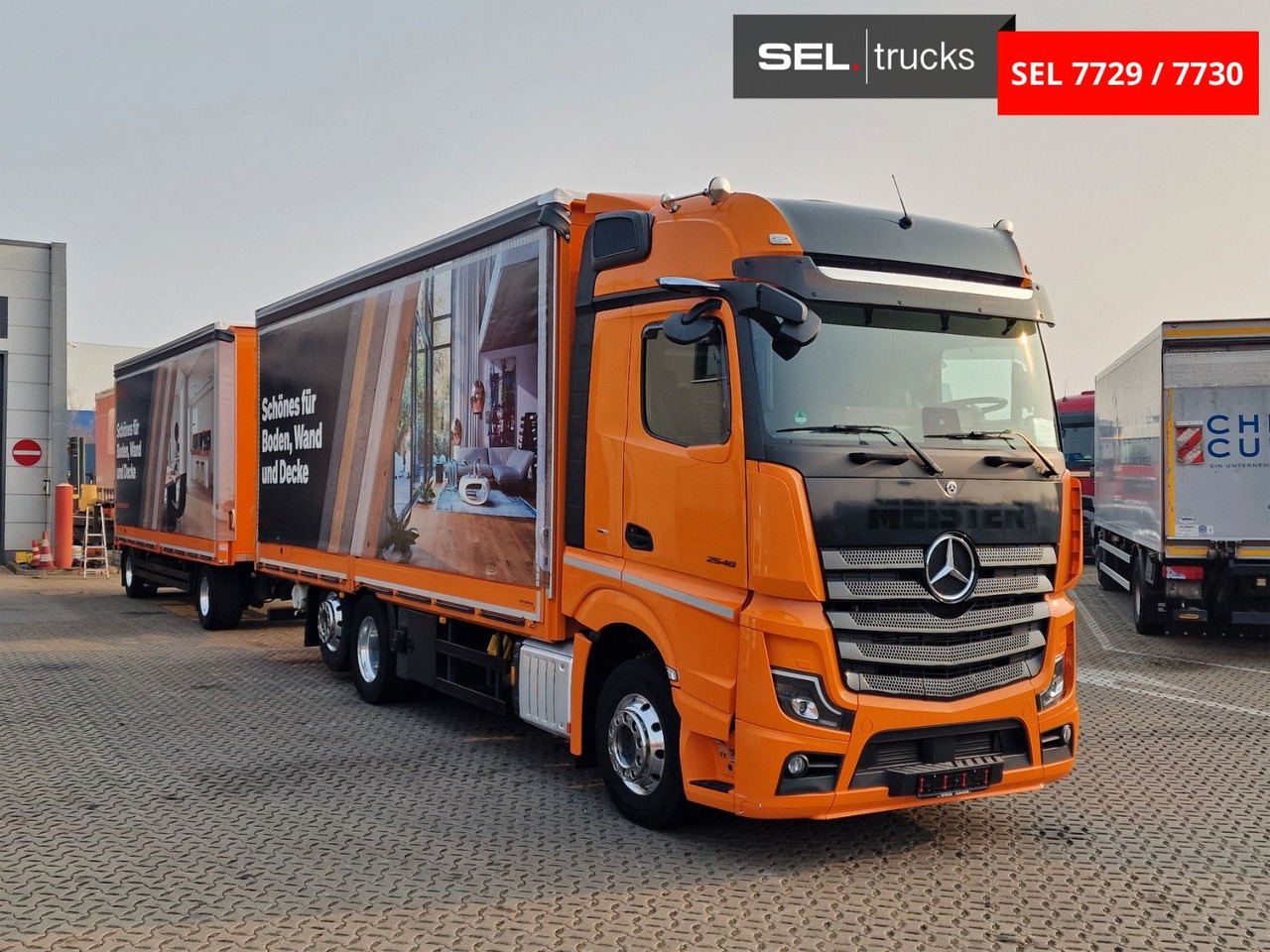 Mercedes-Benz Actros 2548 / Retarder / Euro 6E / Aluklappen - Camion cu prelată: Foto 3 Mercedes-Benz Actros 2548 / Retarder / Euro 6E / Aluklappen - Camion cu prelată: Foto 3