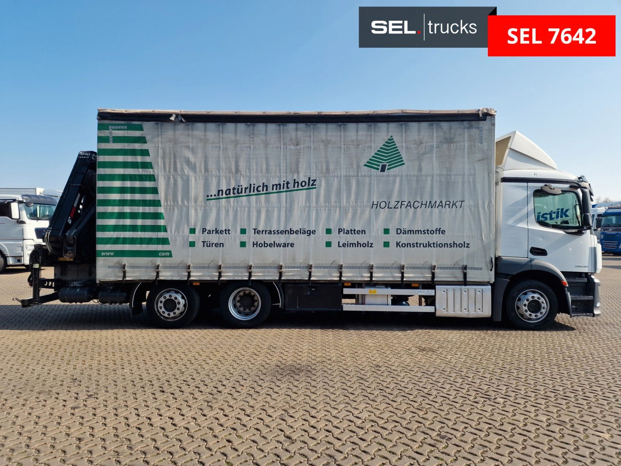 Mercedes-Benz Antos 2540 / Fernbedienung / Lenkachse - Camion cu macara: Foto 5 Mercedes-Benz Antos 2540 / Fernbedienung / Lenkachse - Camion cu macara: Foto 5
