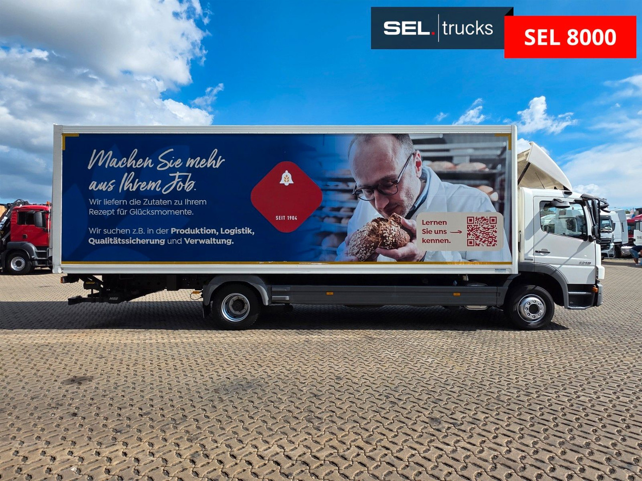 Mercedes-Benz Atego 1218 / Ladebordwand - Camion furgon: Foto 4 Mercedes-Benz Atego 1218 / Ladebordwand - Camion furgon: Foto 4