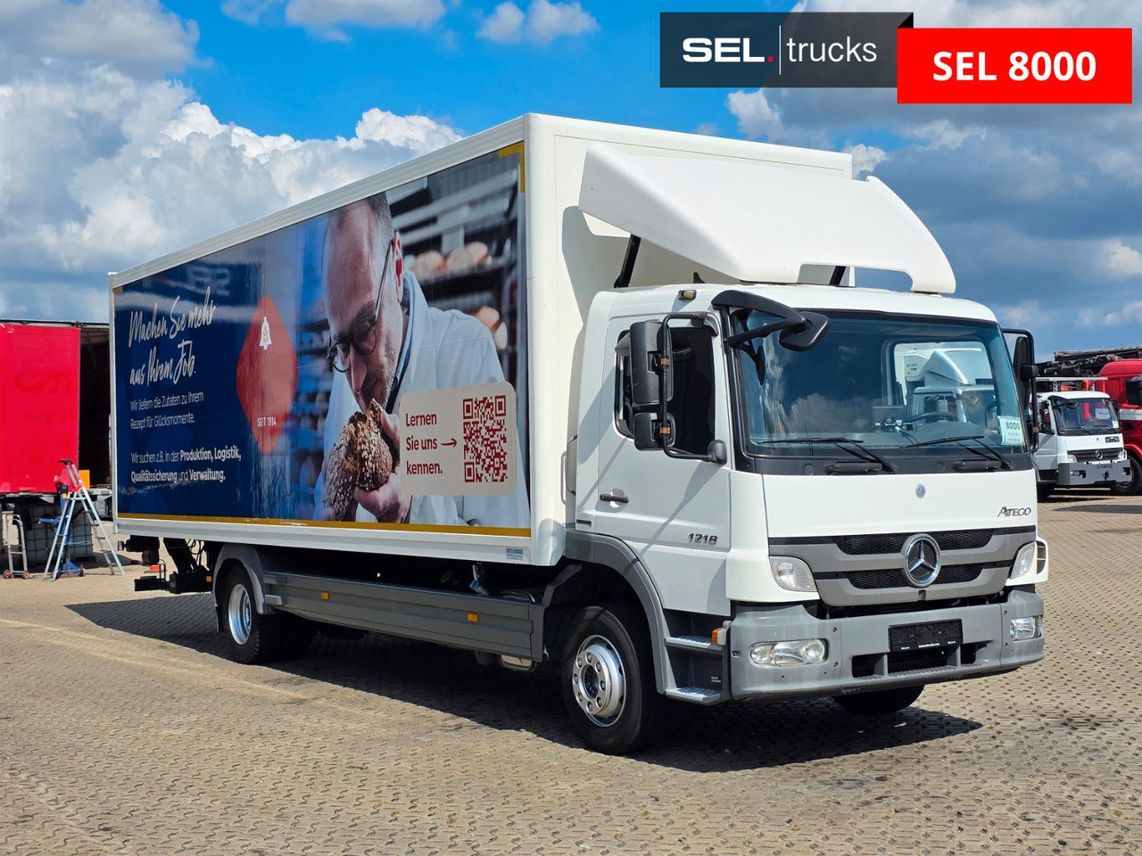 Mercedes-Benz Atego 1218 / Ladebordwand - Camion furgon: Foto 3 Mercedes-Benz Atego 1218 / Ladebordwand - Camion furgon: Foto 3