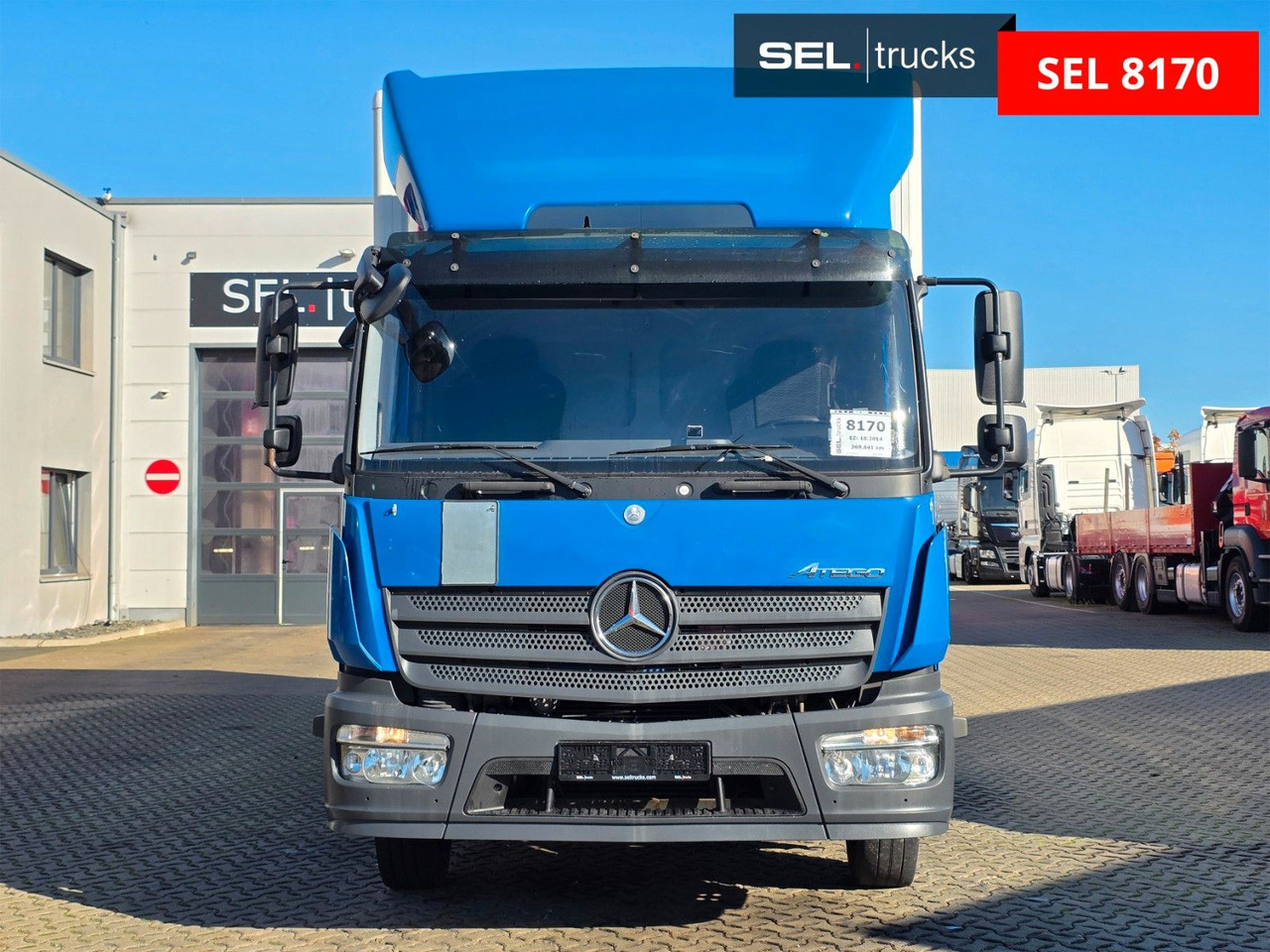 Mercedes-Benz Atego 1218 / Ladebordwand - Camion furgon: Foto 2 Mercedes-Benz Atego 1218 / Ladebordwand - Camion furgon: Foto 2