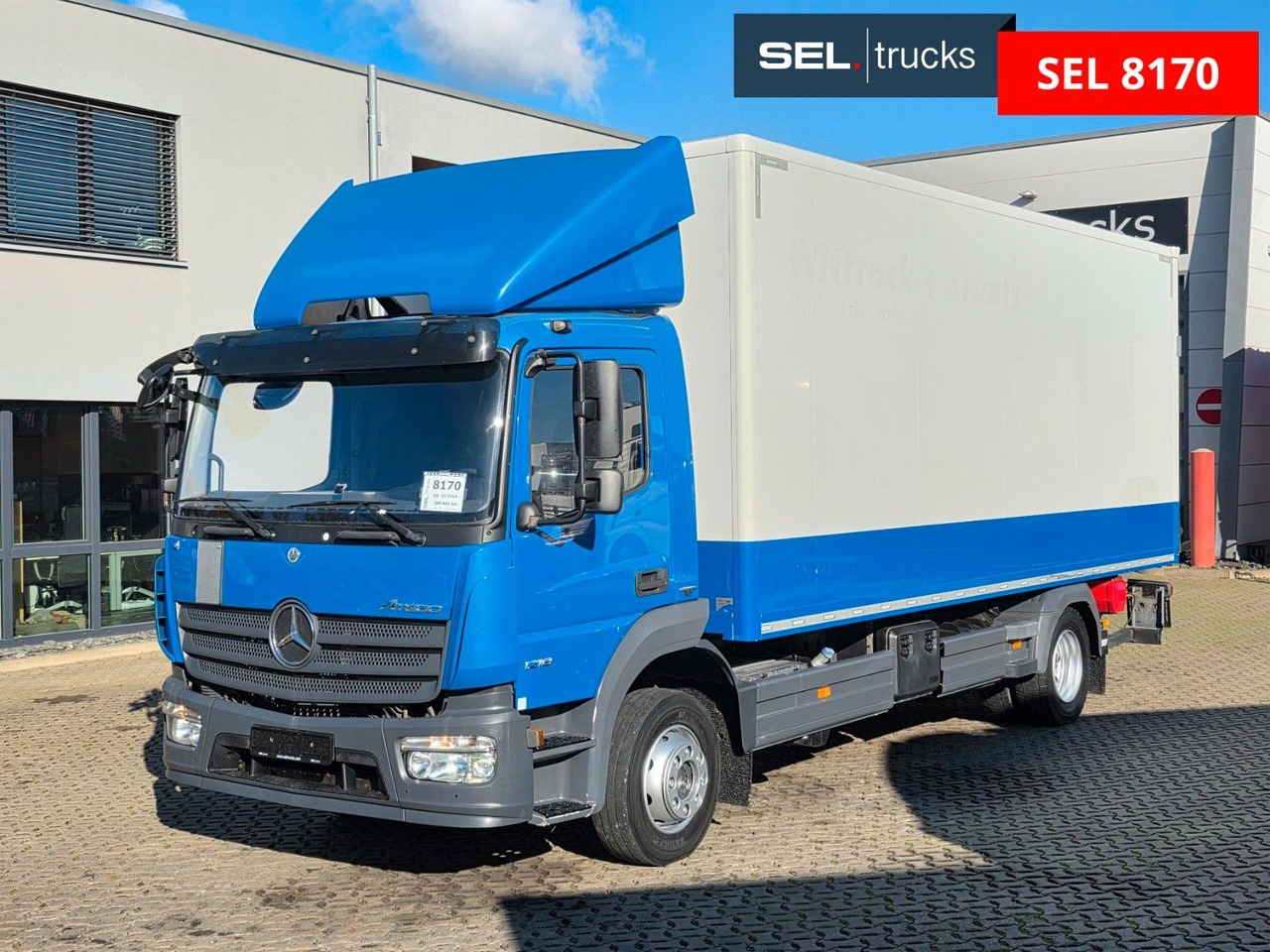 Mercedes-Benz Atego 1218 / Ladebordwand - Camion furgon: Foto 1 Mercedes-Benz Atego 1218 / Ladebordwand - Camion furgon: Foto 1
