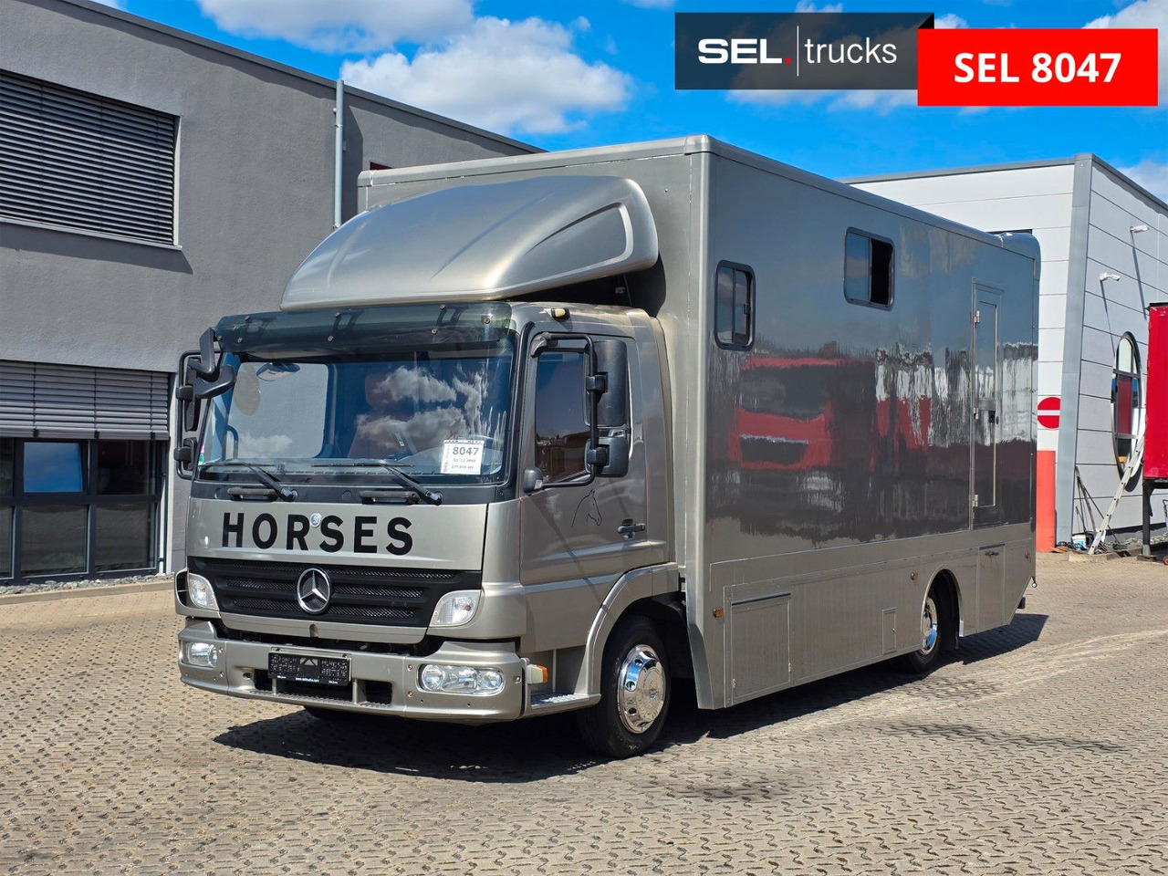 Mercedes-Benz Atego 818L - Camion transport animale: Foto 1 Mercedes-Benz Atego 818L - Camion transport animale: Foto 1