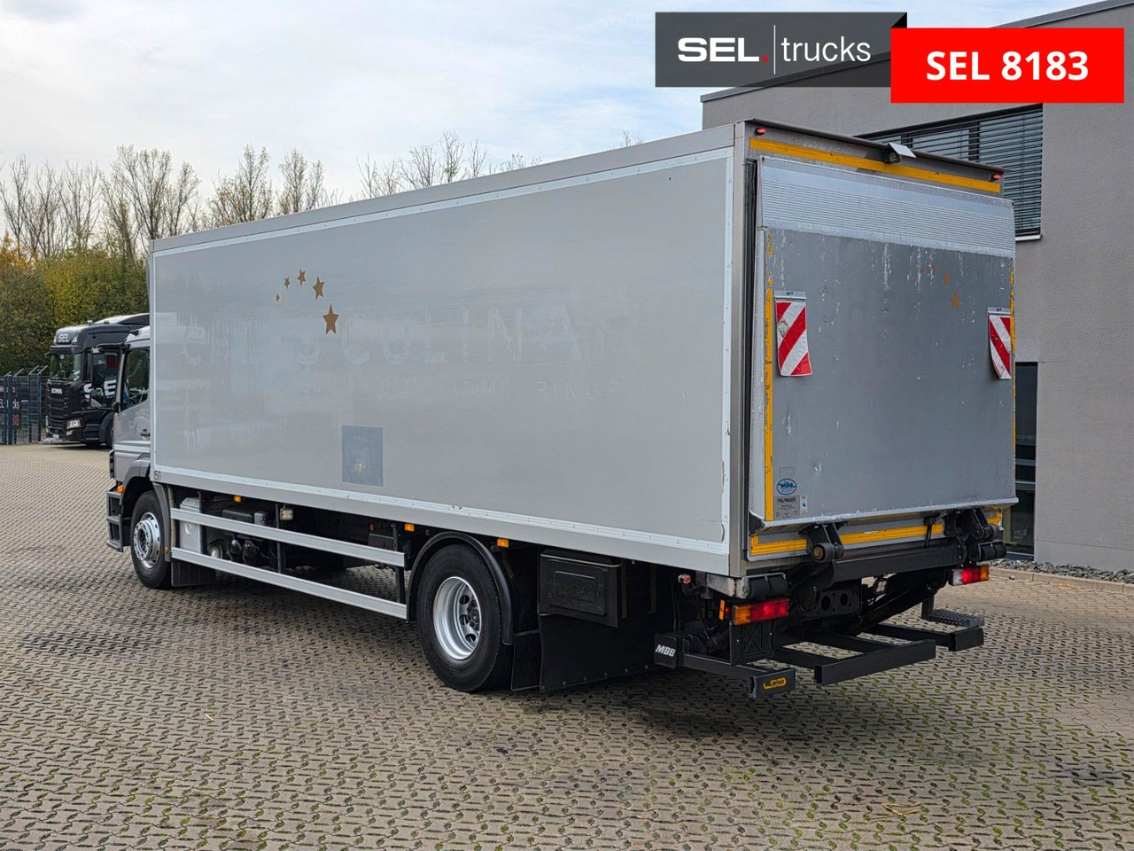 Camion frigider Mercedes-Benz Axor 1826 / Ladebordwand / Carrier Supra 1250 Mt: Foto 7
