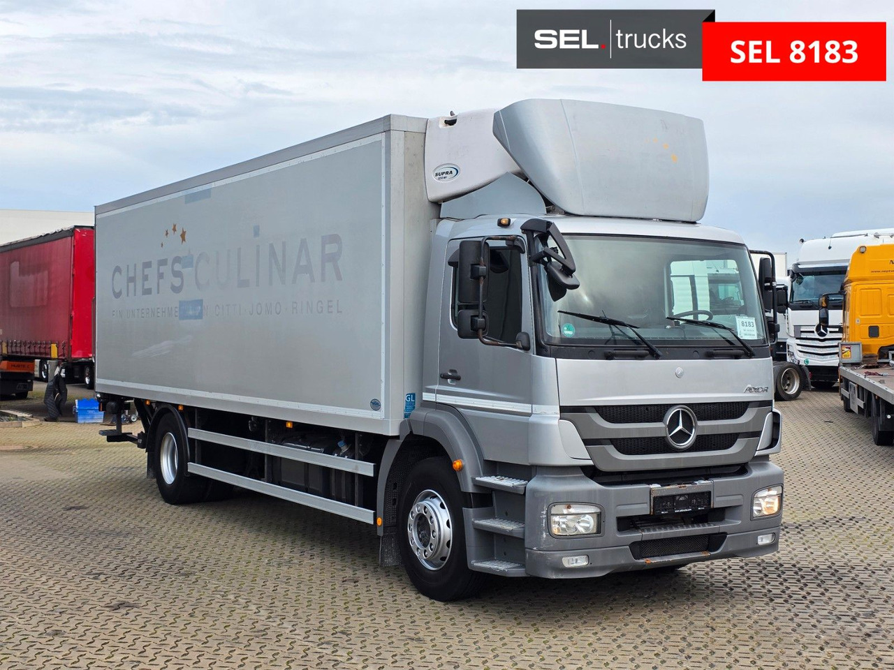 Mercedes-Benz Axor 1826 / Ladebordwand / Carrier Supra 1250 Mt - Camion frigider: Foto 3 Mercedes-Benz Axor 1826 / Ladebordwand / Carrier Supra 1250 Mt - Camion frigider: Foto 3