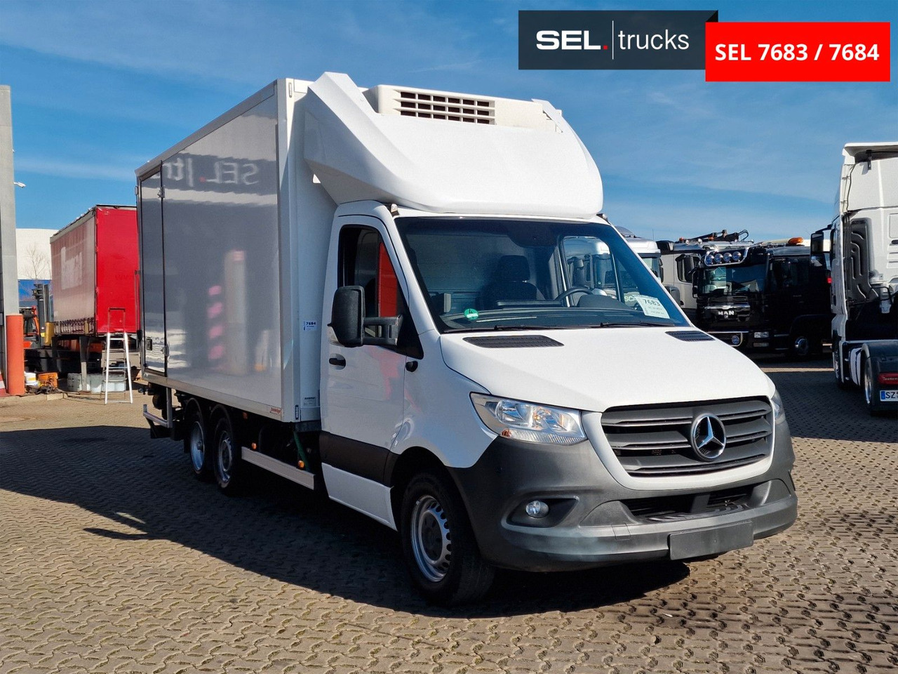 Mercedes-Benz Sprinter / Thermo King V500 / 6D ink. Trailer - Autoutilitară frigorifica: Foto 4 Mercedes-Benz Sprinter / Thermo King V500 / 6D ink. Trailer - Autoutilitară frigorifica: Foto 4