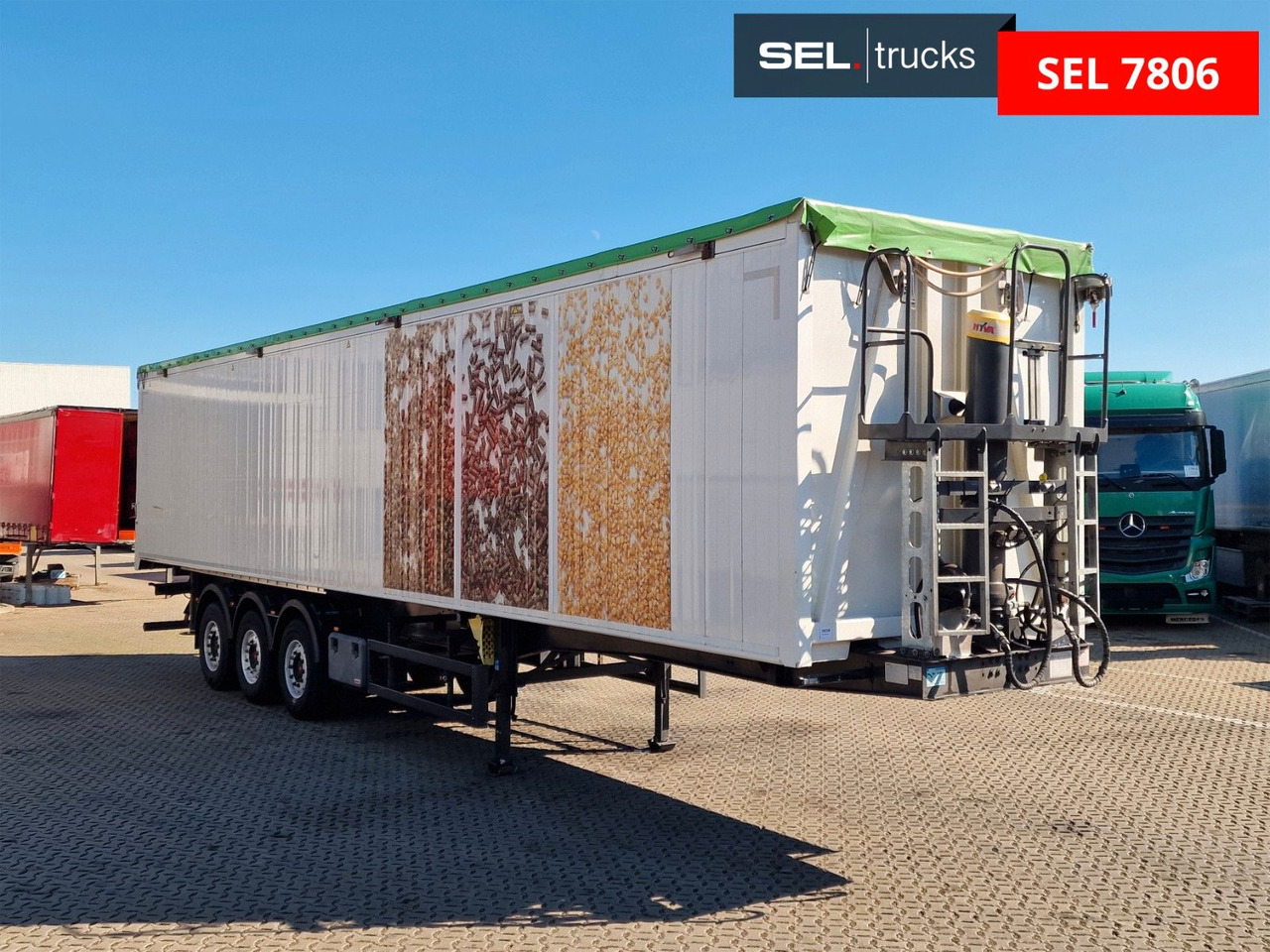 Reisch RHKS-3-AG13 / Alu-Felgen / Liftachse / 80m³ - Semiremorcă basculantă: Foto 3 Reisch RHKS-3-AG13 / Alu-Felgen / Liftachse / 80m³ - Semiremorcă basculantă: Foto 3