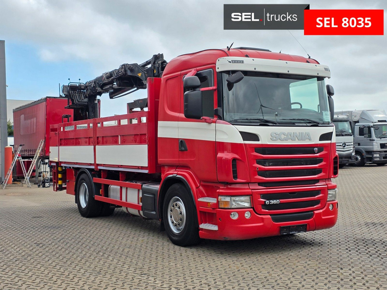 Scania G 360 LB4X2MNA / Retarder / Ohne Fernbedienung - Camion cu macara: Foto 3 Scania G 360 LB4X2MNA / Retarder / Ohne Fernbedienung - Camion cu macara: Foto 3