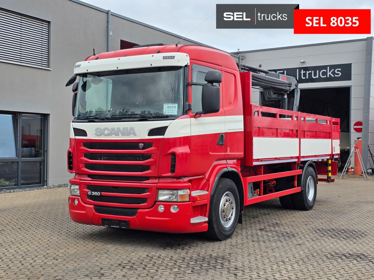 Scania G 360 LB4X2MNA / Retarder / Ohne Fernbedienung - Camion cu macara: Foto 1 Scania G 360 LB4X2MNA / Retarder / Ohne Fernbedienung - Camion cu macara: Foto 1