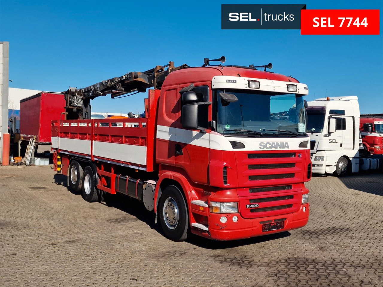 Scania R 340 LB6X2*4MNA /Retarder /HIAB 166K /Lenkachse - Camion cu macara: Foto 3 Scania R 340 LB6X2*4MNA /Retarder /HIAB 166K /Lenkachse - Camion cu macara: Foto 3