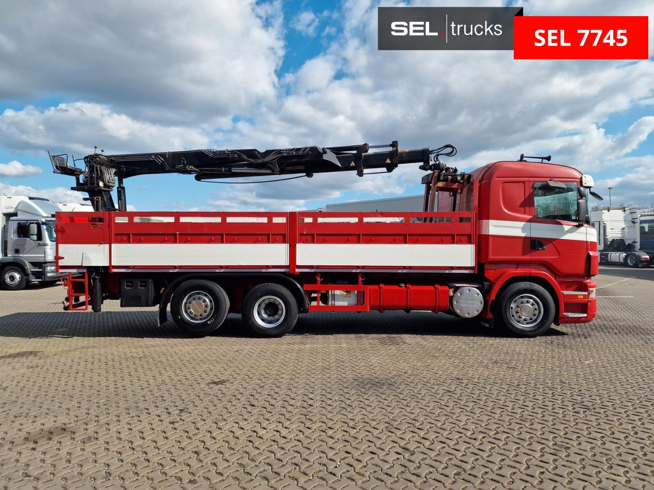 Scania R 340 LB6X2*4MNA /Retarder/HIAB 166K /Lenkachse - Camion cu macara: Foto 4 Scania R 340 LB6X2*4MNA /Retarder/HIAB 166K /Lenkachse - Camion cu macara: Foto 4