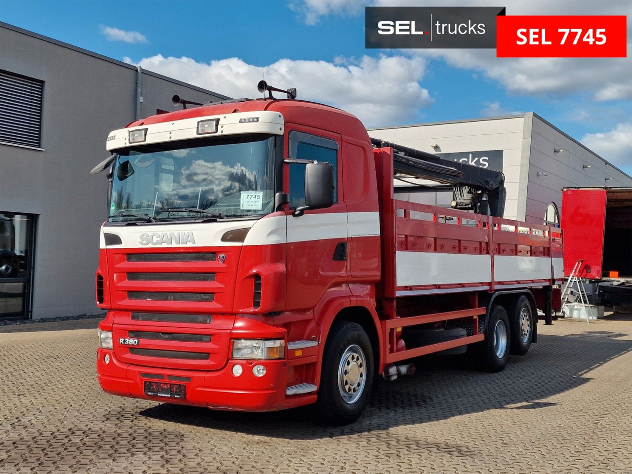 Scania R 340 LB6X2*4MNA /Retarder/HIAB 166K /Lenkachse - Camion cu macara: Foto 1 Scania R 340 LB6X2*4MNA /Retarder/HIAB 166K /Lenkachse - Camion cu macara: Foto 1