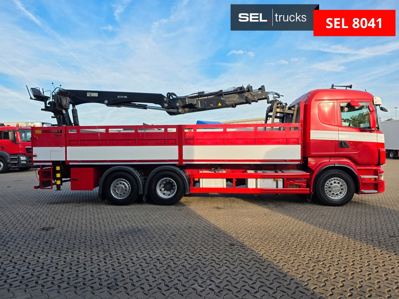 Scania R400 LB6X2*4HNB / Retarder / HIAB / Lenkachse - Camion cu macara: Foto 4 Scania R400 LB6X2*4HNB / Retarder / HIAB / Lenkachse - Camion cu macara: Foto 4