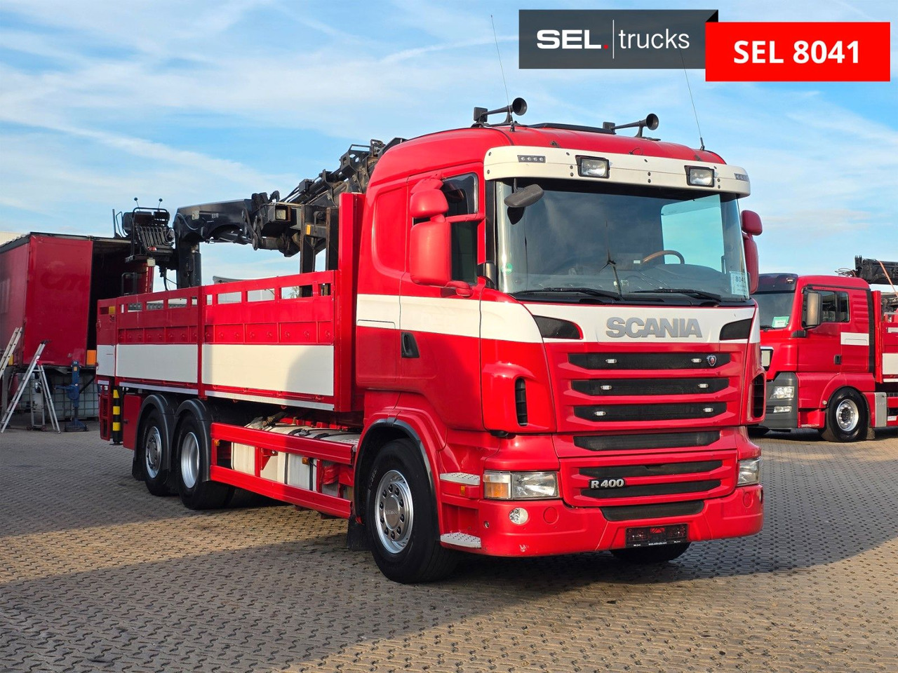 Scania R400 LB6X2*4HNB / Retarder / HIAB / Lenkachse - Camion cu macara: Foto 3 Scania R400 LB6X2*4HNB / Retarder / HIAB / Lenkachse - Camion cu macara: Foto 3