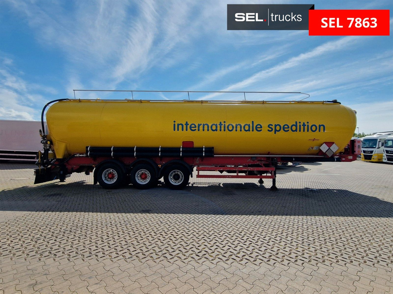 Spitzer SK2766 CAL GGVS / Kippsilo / 66m3 / ADR AT - Semiremorcă siloz: Foto 4 Spitzer SK2766 CAL GGVS / Kippsilo / 66m3 / ADR AT - Semiremorcă siloz: Foto 4