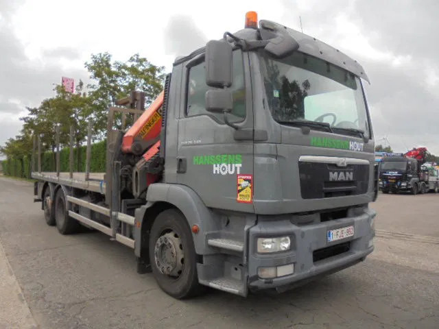 MAN TGM 340 6X2 GESTUURD - Camion cu macara: Foto 3 MAN TGM 340 6X2 GESTUURD - Camion cu macara: Foto 3