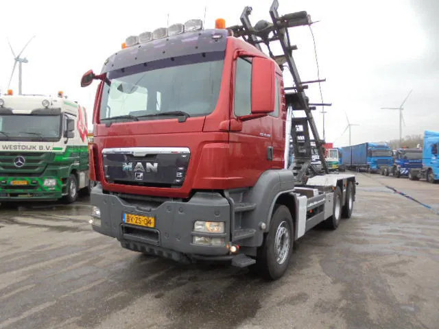 MAN TGS 26.480 6X4 BB NL TRUCK - Camion cu sistem de cablu: Foto 1 MAN TGS 26.480 6X4 BB NL TRUCK - Camion cu sistem de cablu: Foto 1