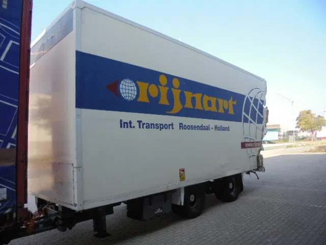 Pacton MXD218 - Remorcă furgon: Foto 1 Pacton MXD218 - Remorcă furgon: Foto 1